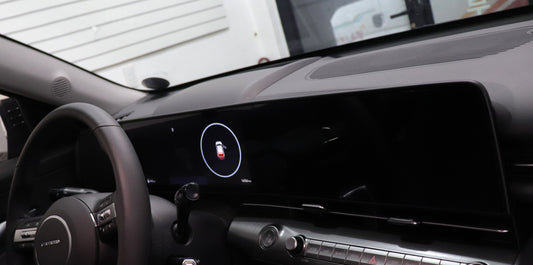 Clear Display as if There's No Film! Skoko Ioniq 6 Oleophobic Navigation Dashboard Full Cover Film!