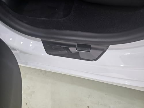( 4pcs in 1 Set ) Tesla Model 3 Highland 2024 Door Sill & Door Step Scuff PPF Film , Wrap , Scratches , Paint Prototection Film