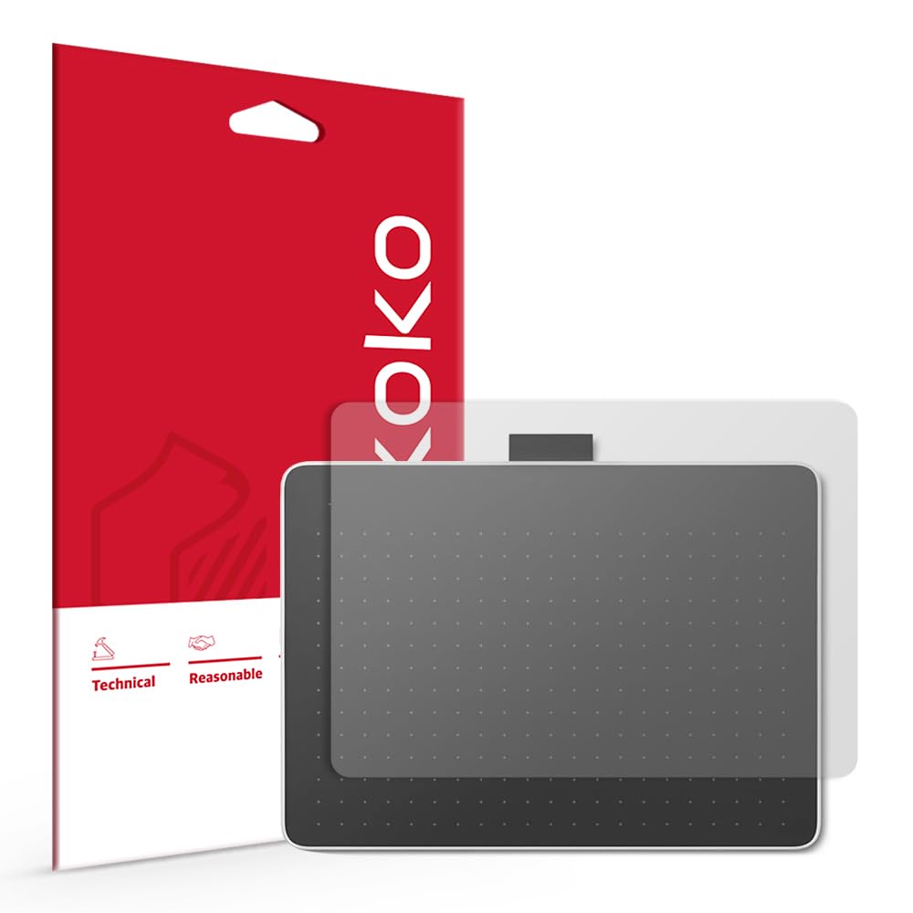 Skoko Anti Glare Matte & Soft Paper feel Film Screen Protector (2pcs) compatible with Wacom One Pen Tablet Small CTC-4110 WL