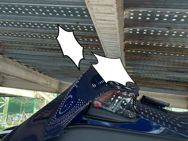 (1 Set ) Tesla Model Y Trunk Top Paint Protector Film PPF , Wrap , Scratches , Protection against dents and impacts to the upper portion