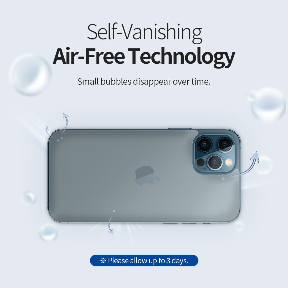 Protector de TPU mate y ultrafino para lente de cámara invisible y parte trasera completa de skoko para iPhone 17