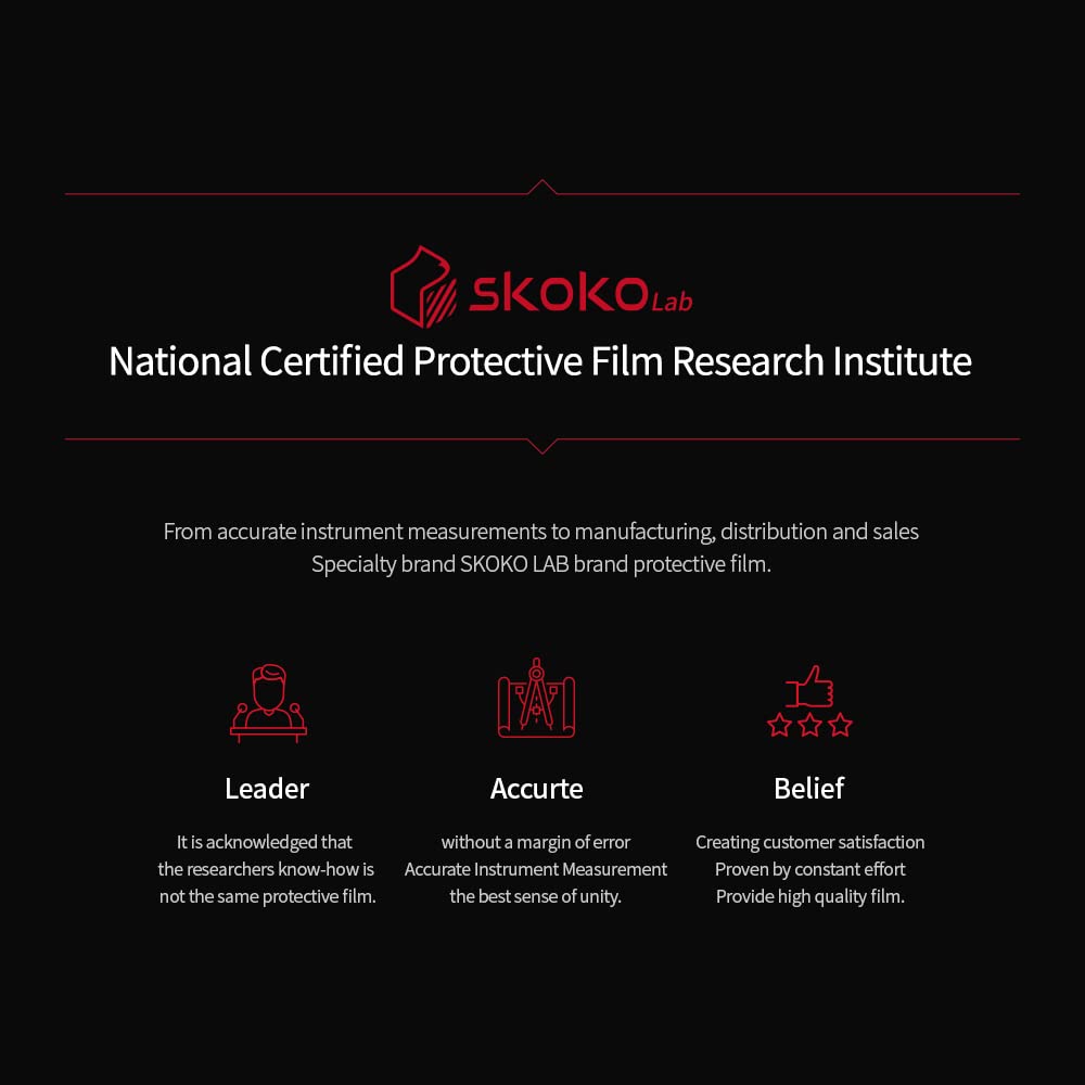 skoko ( Full Set in 1 Pack ) Full Body Protective Film Compatible with Hamilton Khaki Field Murph 38MM Clear Skin, Full Coverage, Anti Scartch, Easy installation , Clear TPU