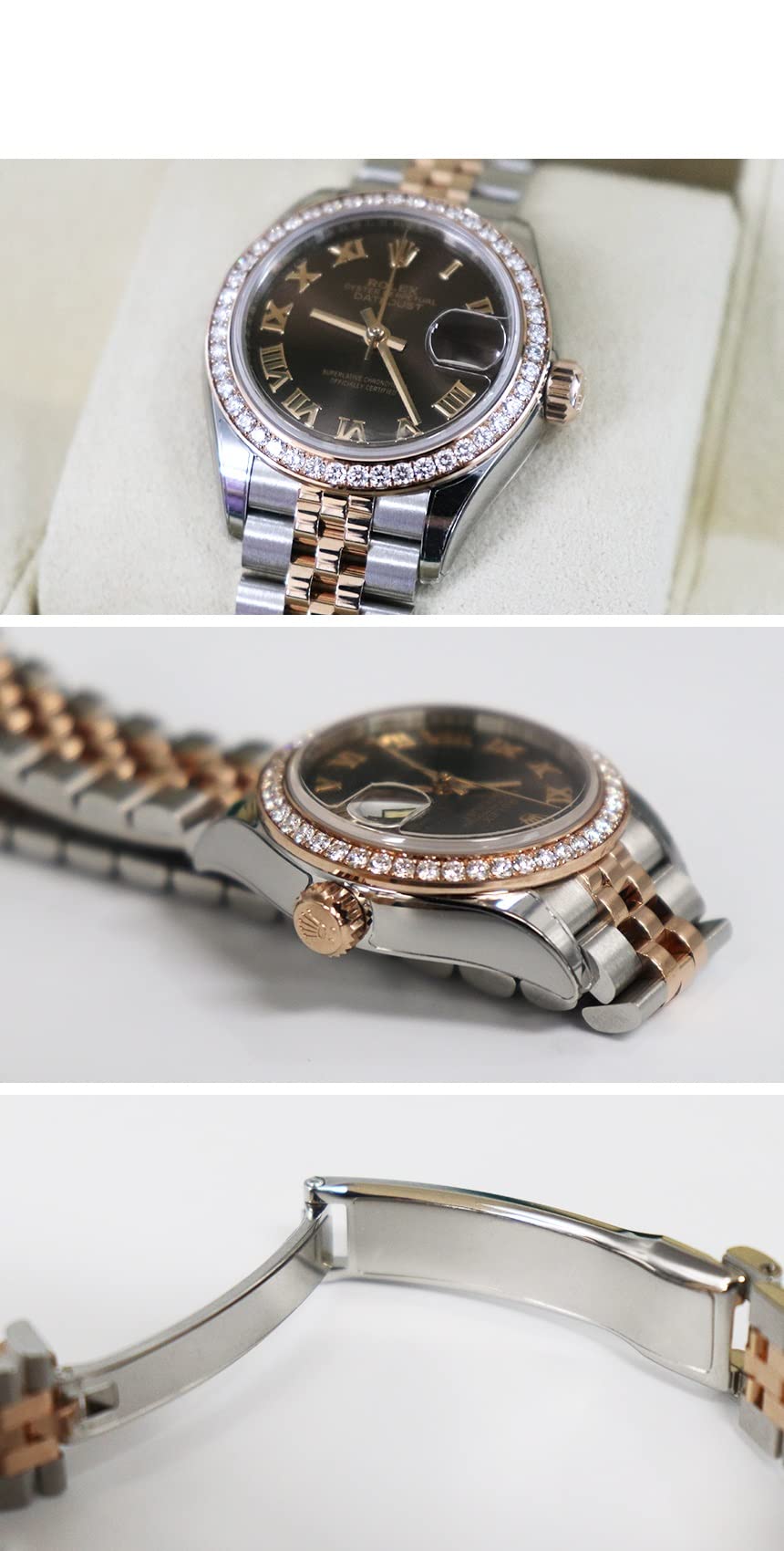 skoko (2 Pack) Screen & Back & Buckle Protective Film Compatible with Rolex Oyster Perpetual Datejust 28mm , Glossy Clear Skin, Full Coverage, Anti Scartch, Easy installation