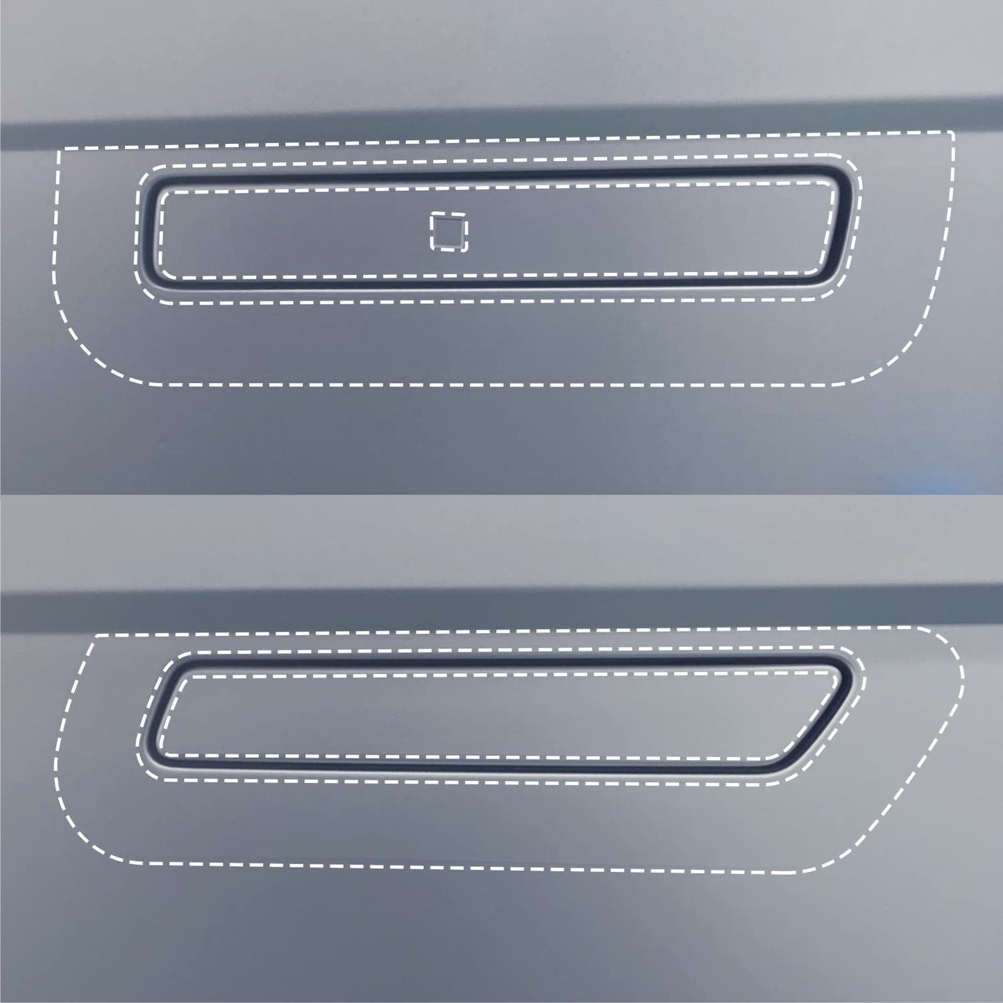 (4pcs in 1set) skoko Door Handle & Door Handle Around Scratch Guard Protector PPF Compatible with Ioniq 5 Hyundai, Sticker, Wrap (Clear)