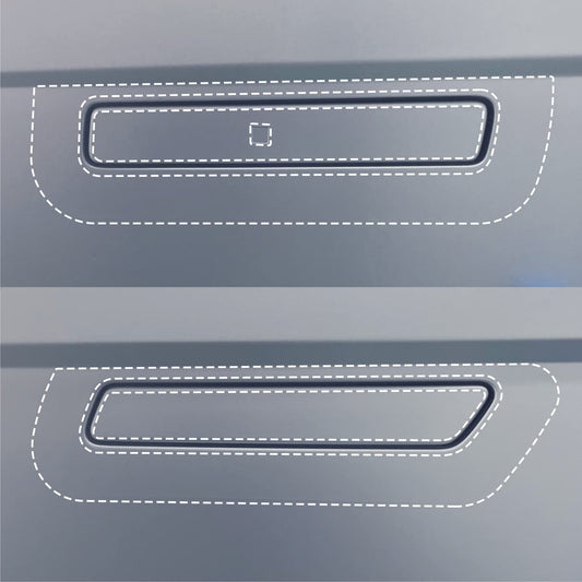 (4pcs in 1set) skoko Door Handle & Door Handle Around Scratch Guard Protector PPF Compatible with Ioniq 5 Hyundai, Sticker, Wrap (Clear)