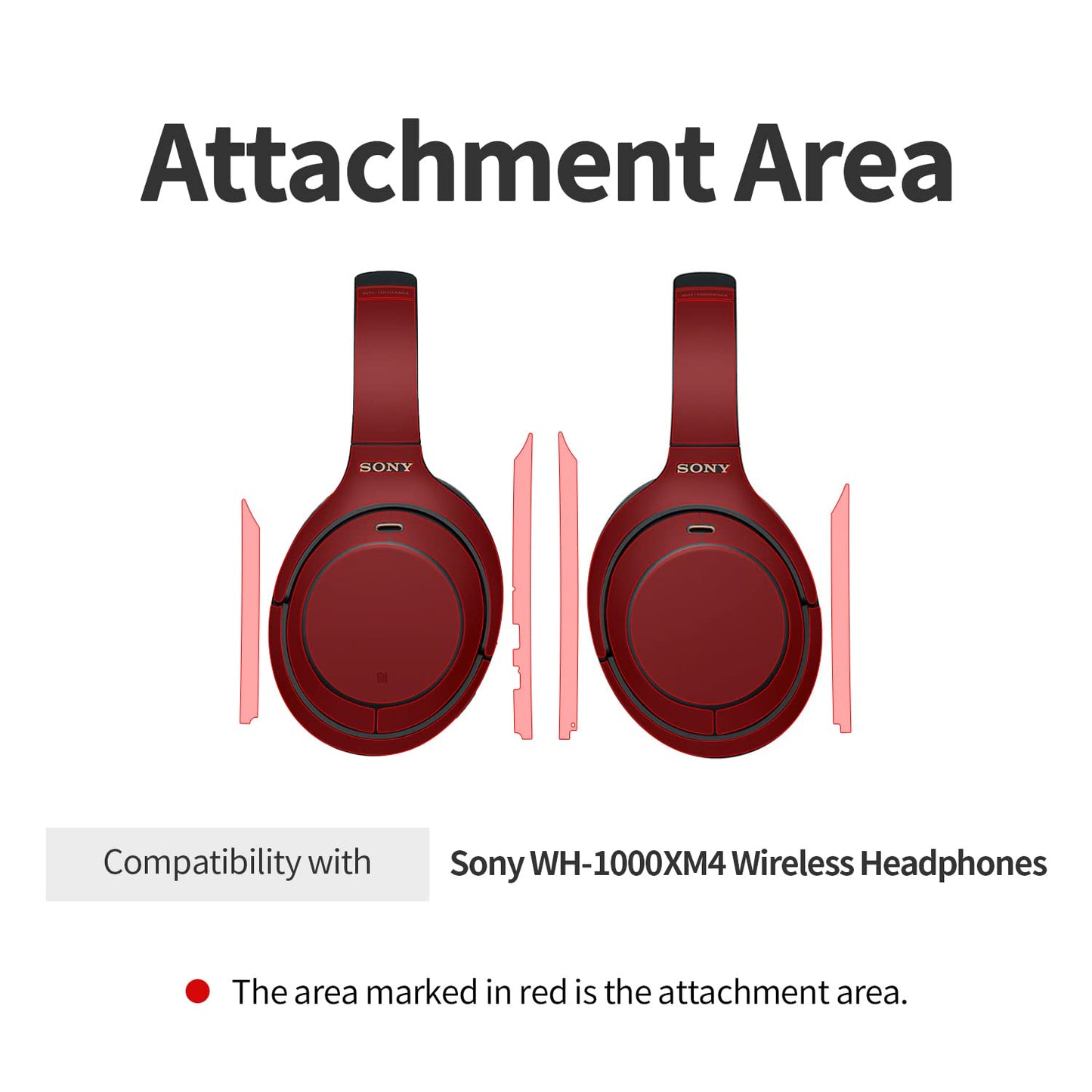 (Full Set) SKOKO WH-1000XM4 SONY Headphone Full Body Protector Film Skin Anti Fingerprint , Anti Scratch, Bubble Free