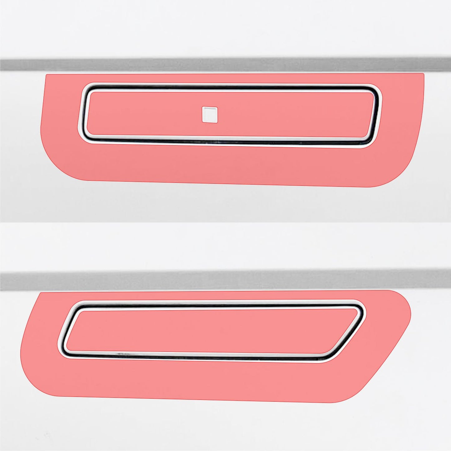 (4pcs in 1set) skoko Door Handle & Door Handle Around Scratch Guard Protector PPF Compatible with Ioniq 5 Hyundai, Sticker, Wrap ( Matte )