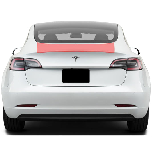 skoko (1 Set ) Tesla Model 3 Trunk Top PPF Film , Wrap , Scratches, and Salt Damage