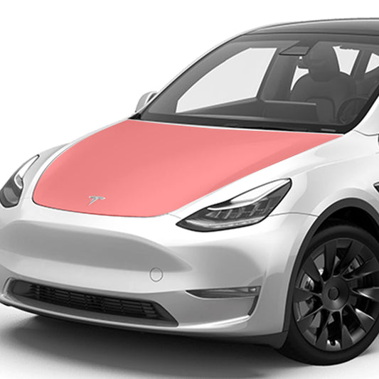 (1Set) Bonnet / Hood PPF for Tesla Model Y , Stone & Rock , Mud Guard , Wrap , Car Hood