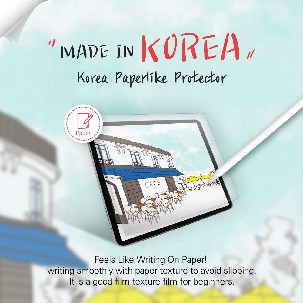 Skoko Anti Glare Matte & Soft Paper feel Film Screen Protector (2pcs) compatible with Wacom Intuos CTL-6100WL