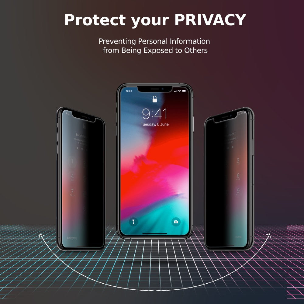 (2 Pack) Galaxy S24 Unbreakable Privacy PET Screen Protector
