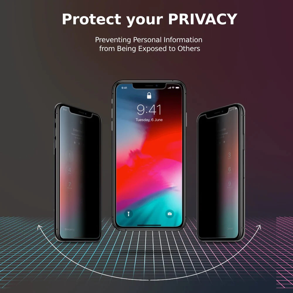 (2 Pack) Galaxy S24 Ultra Unbreakable Privacy PET Screen Protector