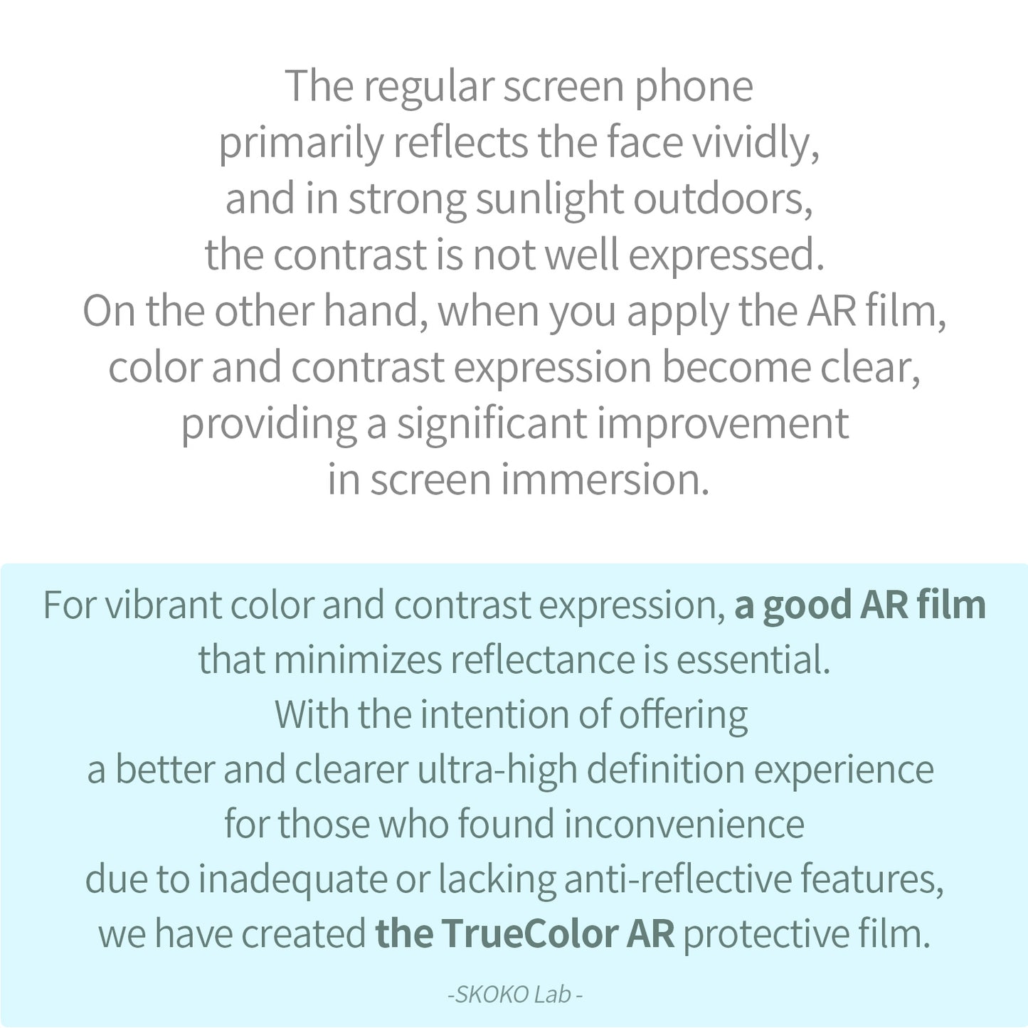 iPhone 15 Pro Max Unbreakable Premium True Color AR PET Screen Protector