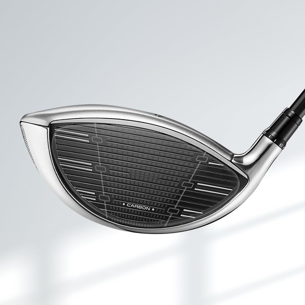 Clear film applied on a golf driver face