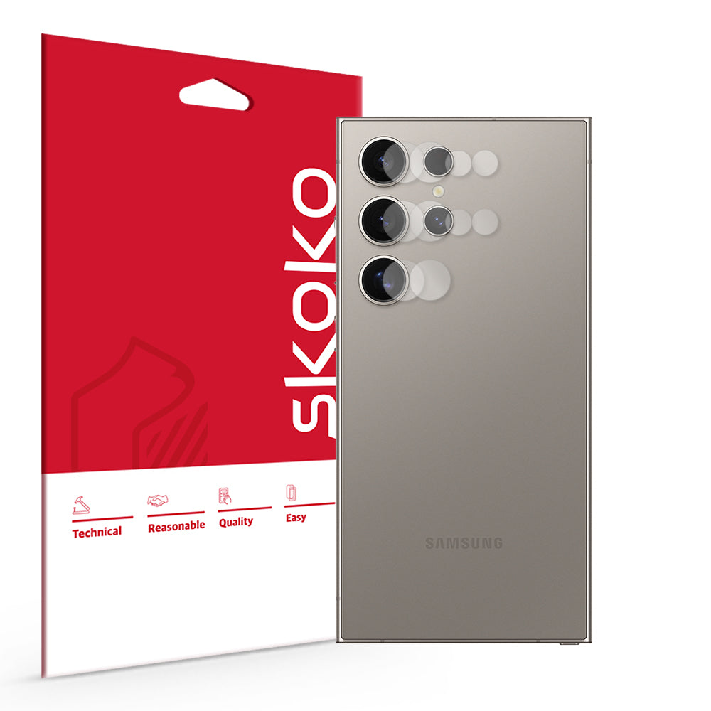 (2 Pack) Galaxy S24 Ultra Camera Lens Protective Film