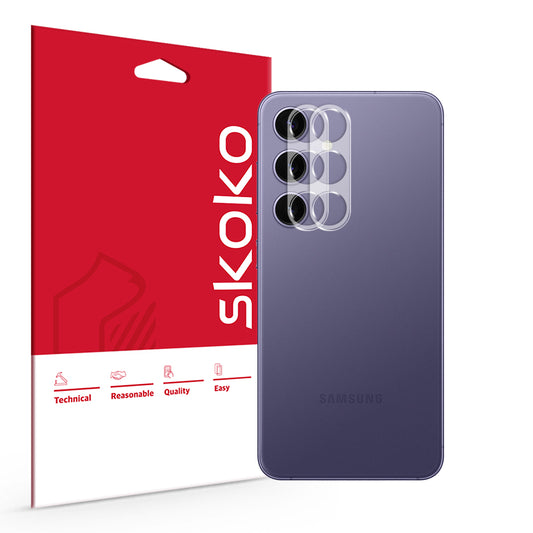 (2 Pack) Galaxy S24 Plus Camera Lens Cover Glass Protector