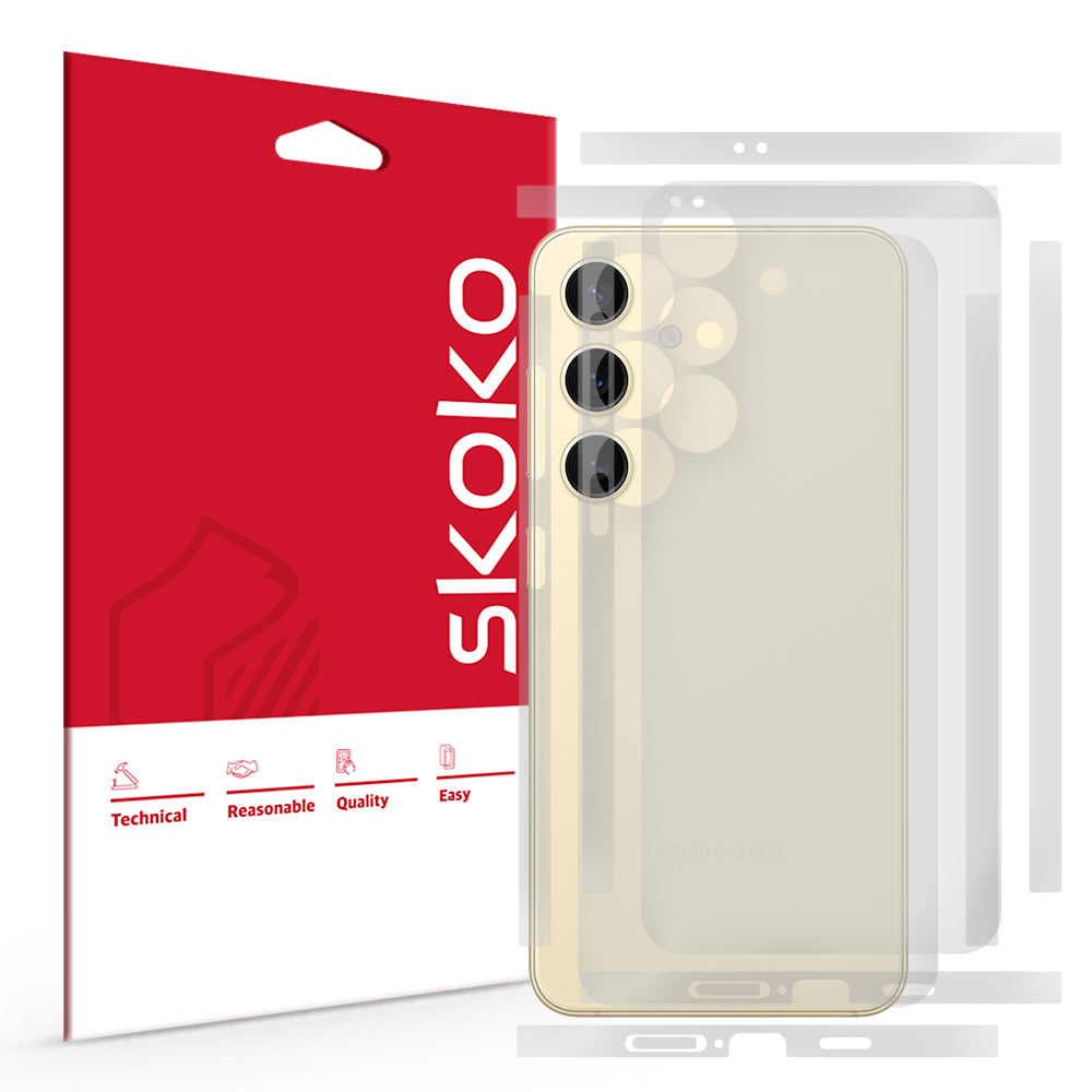 (2+2 Pack) Galaxy S24 Full Body Protective Film