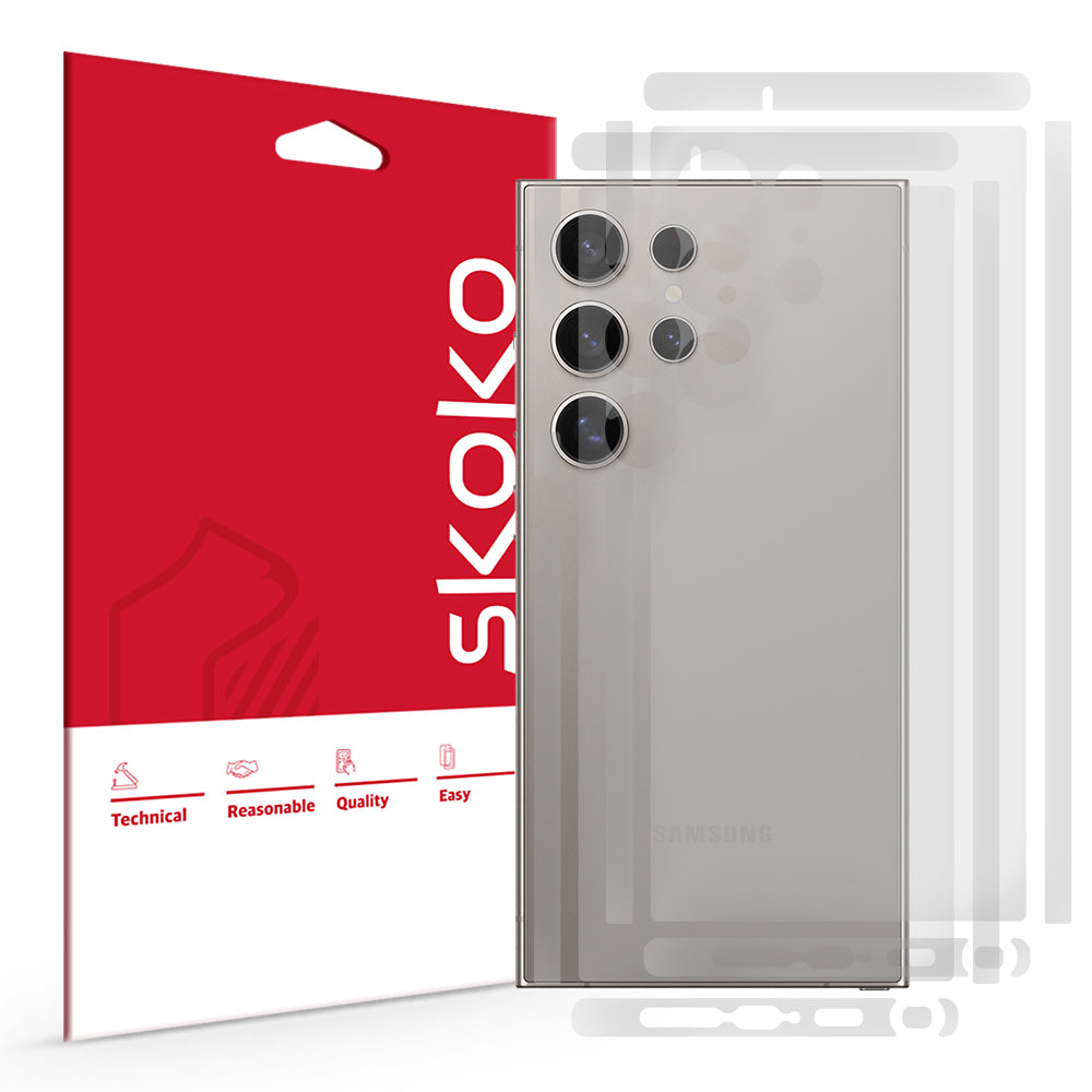 (2+2 Pack) Galaxy S24 Ultra Full Body Protective Film