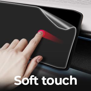 skoko [2Pack] 12.3inch Panoramic Curved Display Screen screen Protector Compatible with Santafe MX5 Hyundai , Matte