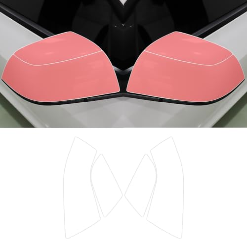 (1Set) Side Mirror Set Clear Protective Film PPF compatible with Tesla Model 3 Highland 2024 , Anti-Scractch , Premium PPF , Wrap