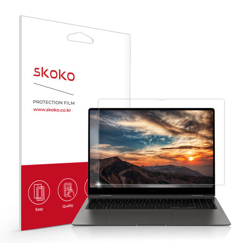 skoko Unbreakable Premium AR PET Protector Film compatible with Samsung Galaxy Book 3 Pro 360 16 inch NT960QFG NT960QFT