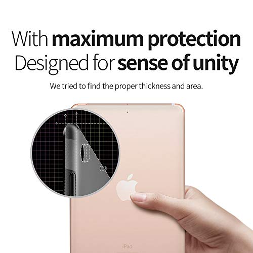 skoko [2 Pack] Transparent Matte Back Protector Compatible with iPad air M2 13 inch 6th Gen Released in 2024, Easy Installation, Matte Clear Skin/Case-Friendly