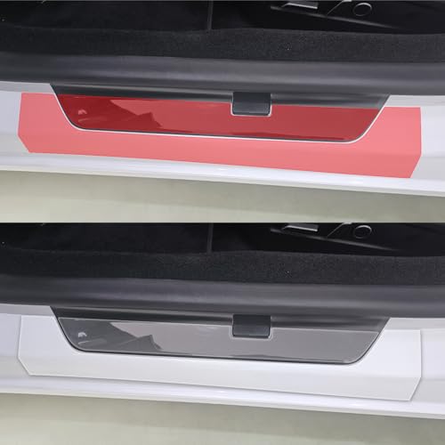 ( 4pcs in 1 Set ) Tesla Model 3 Highland 2024 Door Sill & Door Step Scuff PPF Film , Wrap , Scratches , Paint Prototection Film