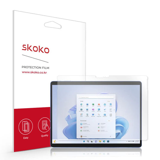 [2pcs in 1pack] skoko Hybrid Anti-Glare & High-definition , Soft Paper Screen Protector Compatible with MS Surface Pro 9 Protective Film  ,  Best Fit ,  Anti Fingerprint , Surface Pro 9 Only