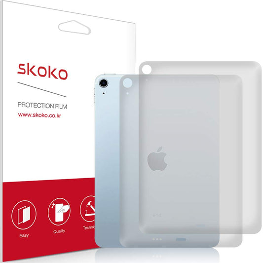 skoko Back Protection Film Compatible with iPad Air 5/ 4 th Generation , Air Free , Seems likes to screen protector , protective rear , Matte & Transparent