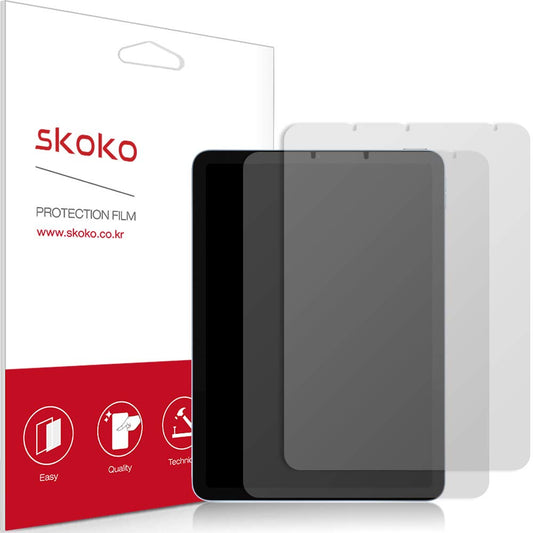 skoko [2 Pack] Anti-Glare Screen Protector Film Compatible with iPad Air 5th / 4th Gen 2020-2022 (A2324, A2072), Anti-Glare Matte, Anti Fingerprints, Easy Installation, Soft Feeling