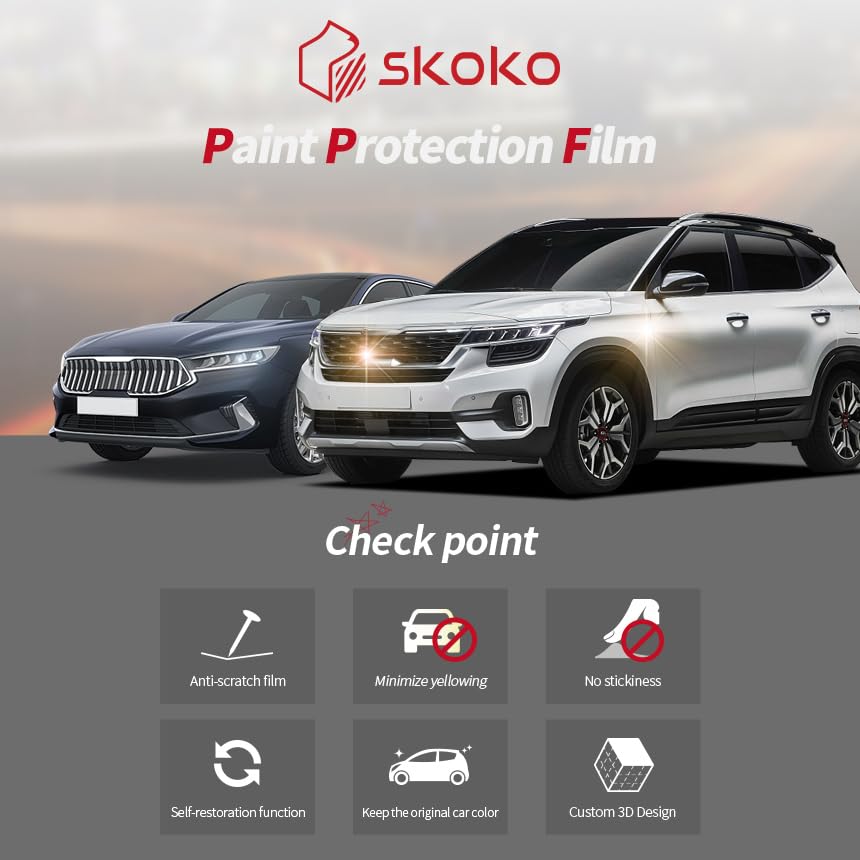 skoko Tesla Model X PPF (Door Handle & Around)