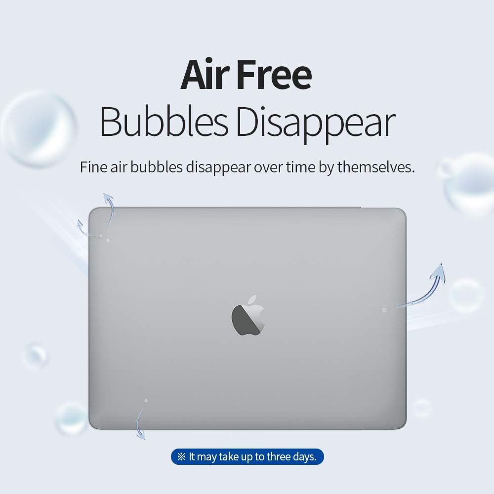 skoko 簡単取り付け 透明マットスキン保護フィルム MacBook Air 13/15インチ (M2 M3 M4) &amp; MacBook Pro 14/16インチ (M1 M2 M3 M4 M5)