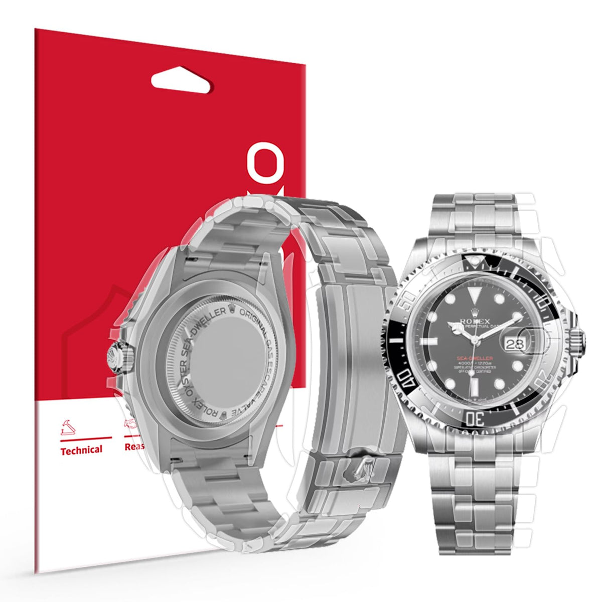 Full package protective film set for Rolex Sea-Dweller 43mm